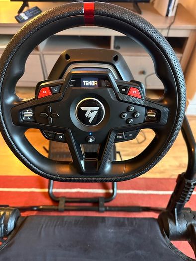 Thrustmaster T248R Racing Wheel & Pedals + Next Level Racing F-GT Lite Cockpit