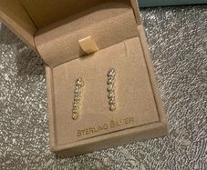 STERLING SILVER earrings brand new in box