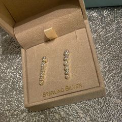 STERLING SILVER earrings brand new in box