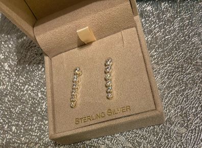 STERLING SILVER earrings brand new in box
