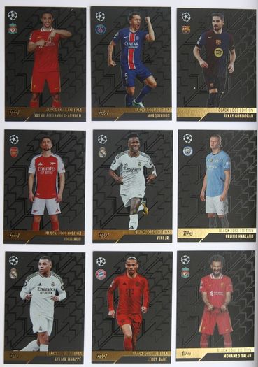 Match Attax HOF, Gold and Black Edge - Messi, Ronaldo, Salah, etc.