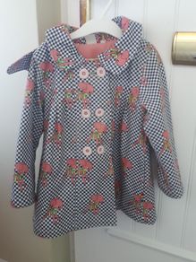 Warm raincoat