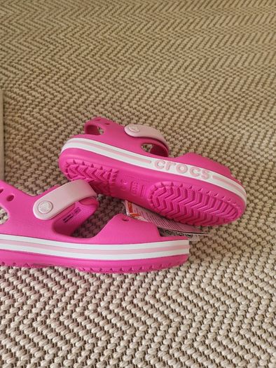Girls Crocs pink bayaband