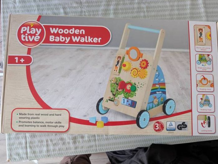 Brand New Wooden Baby Walker