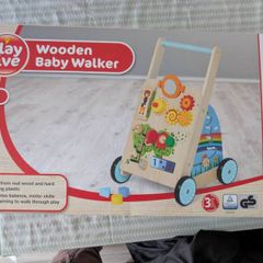 Brand New Wooden Baby Walker