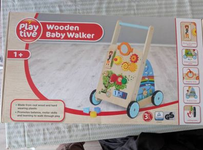 Brand New Wooden Baby Walker