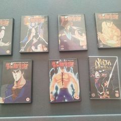 Fist of the North Star TV Series Volumes 1-6 & Ninja Scroll DVD Bundle - Classic Anime
