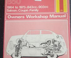 Fiat 850 workshop manual Haynes