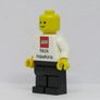 Lego Employee Nick Hawkins Business Card Minifigure Very Rare Hard To Find Image 3