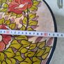 Lovely large still life Greek hinging plate from Corfu hand painted. Image 2