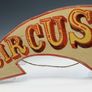 vintage wooden circus sign Image 3