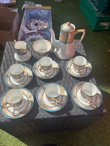 Vintage Noritake Japanese Coffee Set