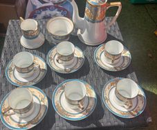 Vintage Noritake Japanese Coffee Set