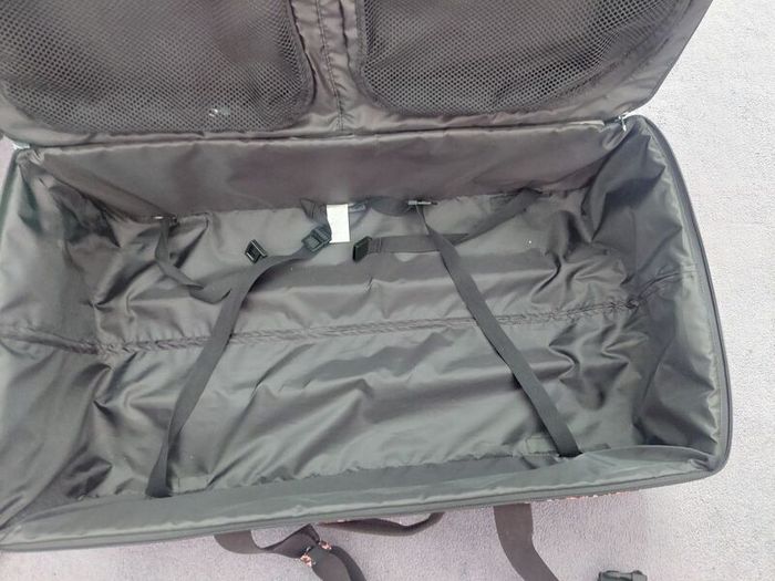 large wheeled  Kipling suitcase