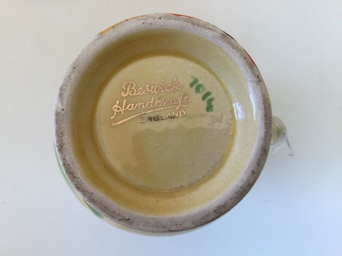 China  - Vintage Beswick Handpainted Jug.
