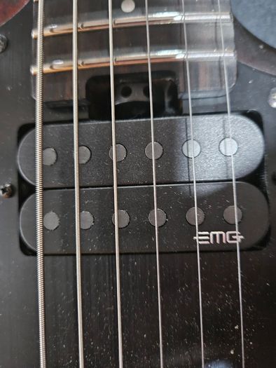 ESP LTD SN1000HT Fire Blast. EMG Demonium (Jim root) pickups