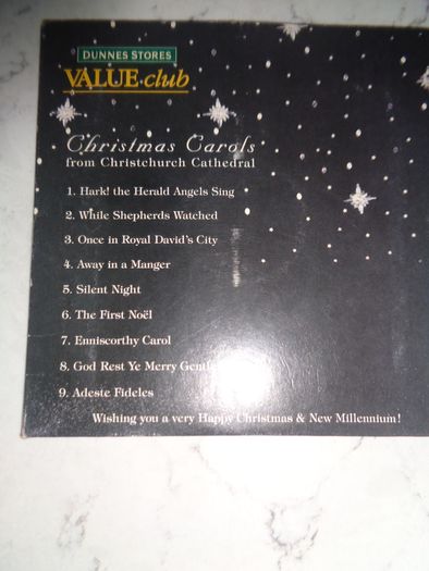 Christmas Carols CD for Sale