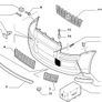 Front Bumper Grille (Fiat Stilo) Image 2