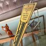 Vintage Mid Century Key Shaped Wooden Wall Mounted Key Holder 1950s Image 8