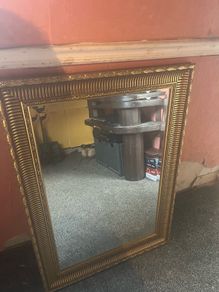 Gold framed Mirror