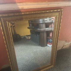 Gold framed Mirror