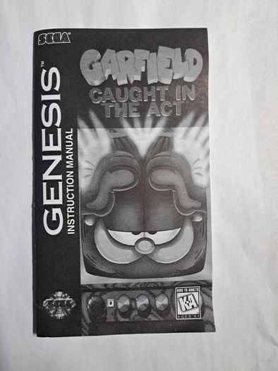 Garfield Caught in the act