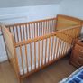 Cot including mattress and protective cover Image 2