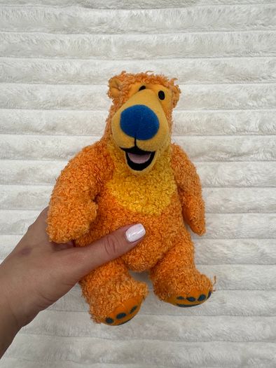 Vintage Bear in the Big Blue House plush 1990s Fisher Price Jim Henson collectable Bear Used Please see pictures