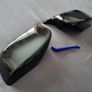 BMW 5 Series E60 E61 M Style Gloss Black Mirror Covers Brand New Image 2