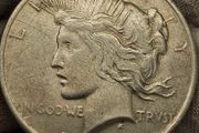 USA United States 1925 Silver Peace Dollar