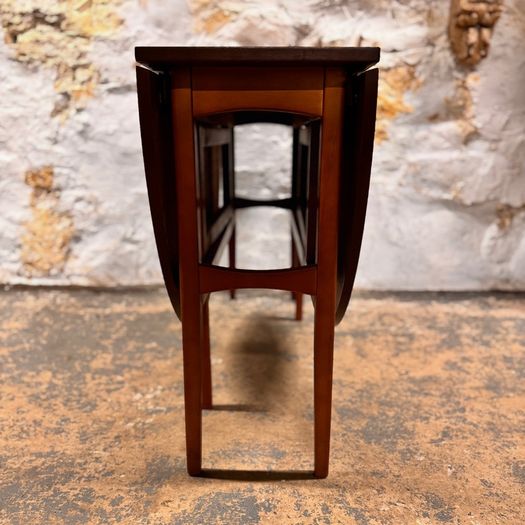 Mid Century Modern Gate Leg Drop Leaf Dining Table