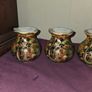 Set of 4 Hand Painted Chinese vases Image 2