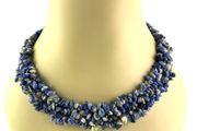 Vintage Sodalite Beaded Necklace