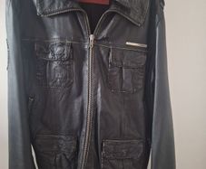 Superdry Mens Leather Jacket
