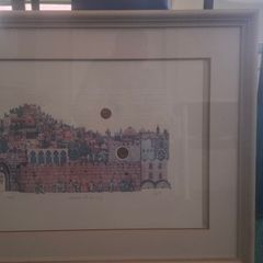 Limited edition signed Lithograph by Amram Egbi