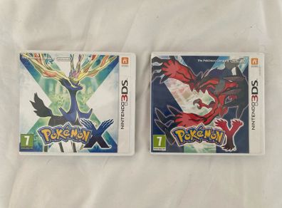 Pokemon X and Pokemon Y Nintendo 3DS Games