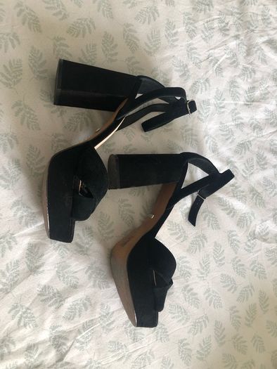Topshop block heels size 6