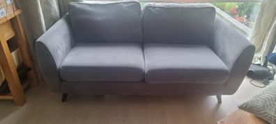 grey sofas