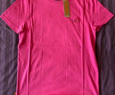Brand new original Superdry men t-shirt with tags. Dark pink.