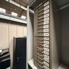 Steel storage drawer cabinet