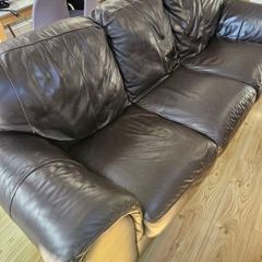 sofa  - dark brown