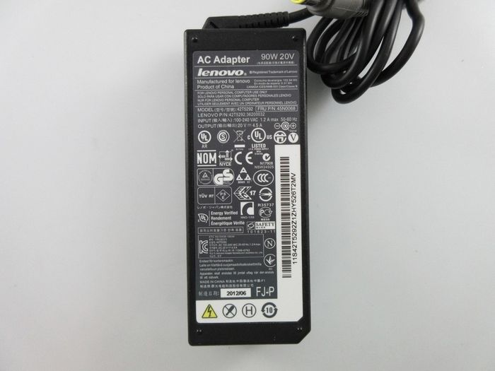 Charger Lenovo Thinkpad X230 42t5292 20v 4.5a 90w 45n0068 Original