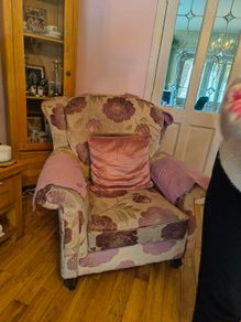 couch and armchair
