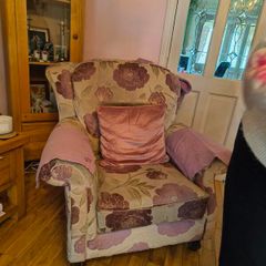 couch and armchair