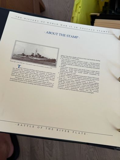 The History of World War II in post stamps