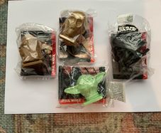 Vintage Sealed Star Wars Topps Promo Heads/Card Lot (1995/1996)
