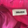 Zadig voltaire Bright pink ruffled long sleeve dress Image 8