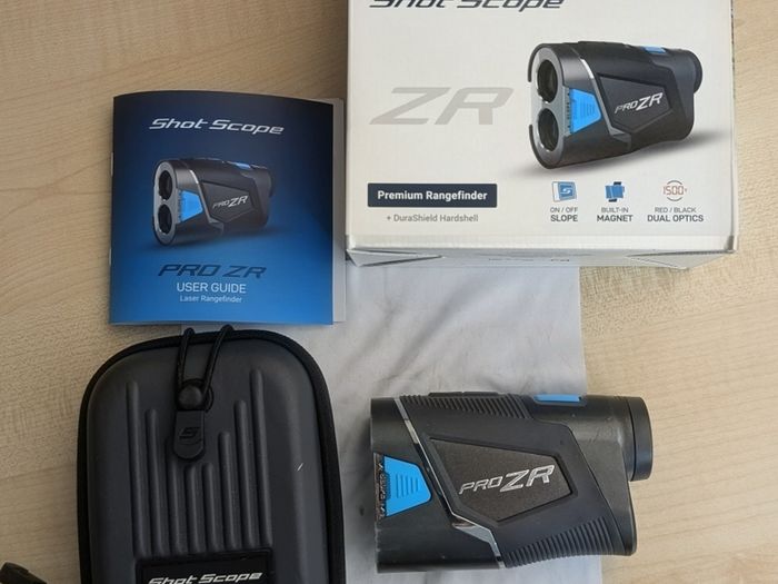 Shot Scope PRO ZR Laser Golf Rangefinder