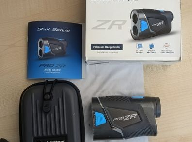 Shot Scope PRO ZR Laser Golf Rangefinder