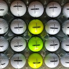 20 used Taylor Made Distance golf balls